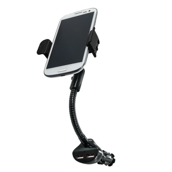 LogiLink PA0121 - Mobile phone/Smartphone - Active holder - Car - Black