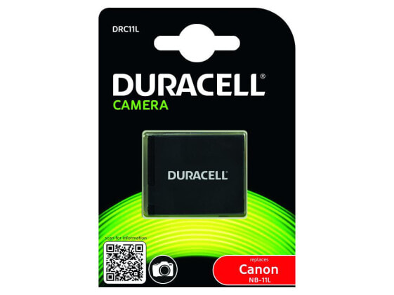 Duracell Camera Battery - replaces Canon NB-11L Battery - 600 mAh - 3.7 V - Lithium-Ion (Li-Ion)