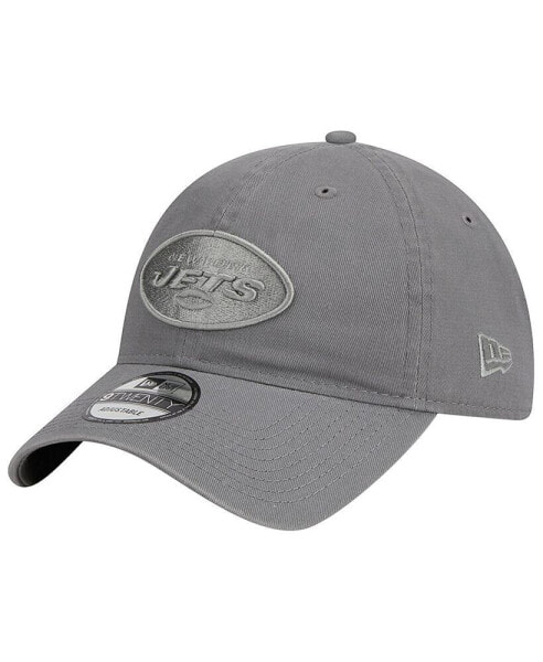 Men's Gray New York Jets Color Pack 9TWENTY Adjustable Hat