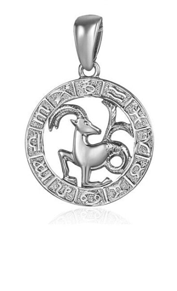 Silver pendant Capricorn SVLP0713XH200KO