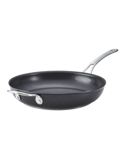 X Hybrid Nonstick Frying Pan with Helper Handle, 12"