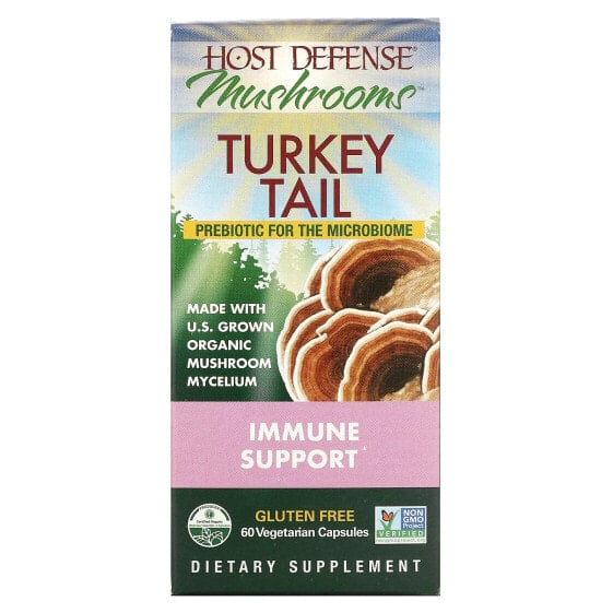 Mushrooms, Turkey Tail, 60 Vegetarian Capsules