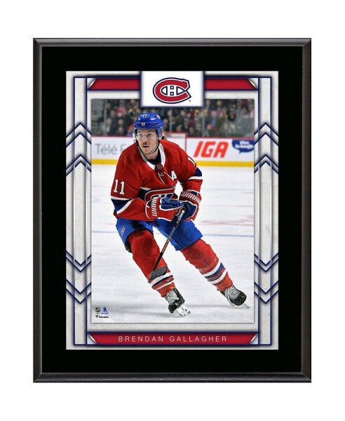 Brendan Gallagher Montreal Canadiens 10.5" x 13" Sublimated Player Plaque