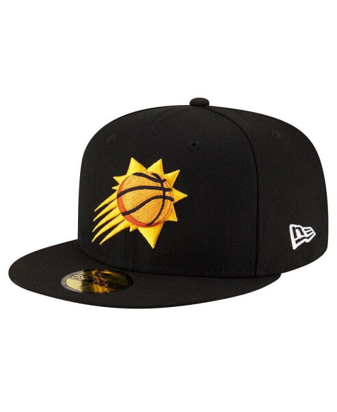Men's Black Phoenix Suns Team 59FIFTY Fitted Hat
