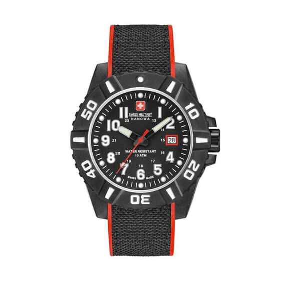 Мужские часы Swiss Military Hanowa SM06-4309.17.007.04 Чёрный