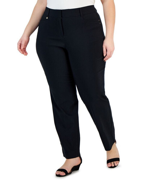 Plus and Petite Plus Size Curvy Pants, Created for Macy's