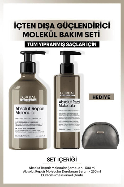 Serie Expert Absolut Repair İçten Dışa Güçlendirici Molecular Bakım Seti