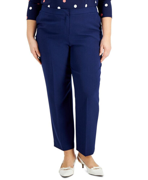 Plus Size Straight-Leg Pants