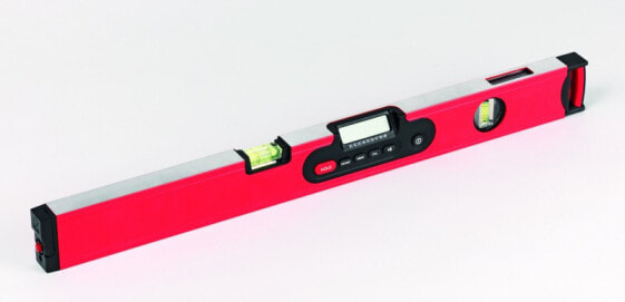 Cimco 211534 - Engineer's precision level - 0.6 m - Black - Red - % - Degree - LCD - 740 g
