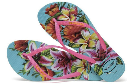 Сланцы Havaianas Slim Floral 4129848-0031