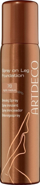 Bräunungsspray für Beine - Spray on Leg Foundation 70 - Light/Medium