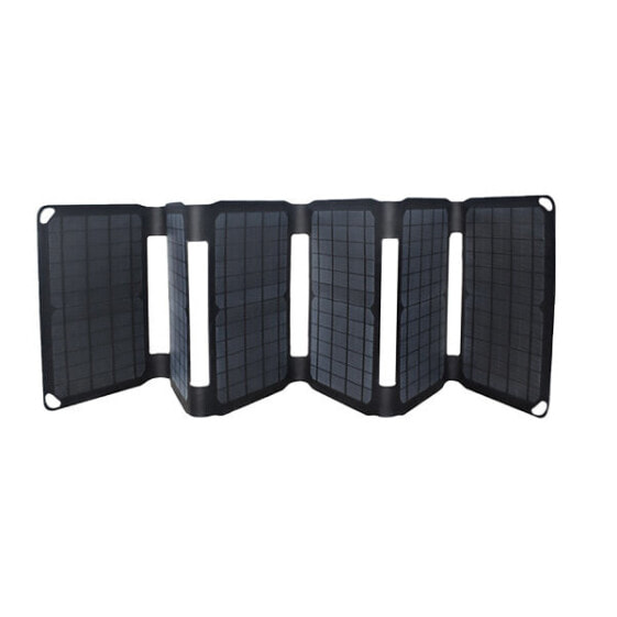 4smarts Foldable Solar Panel 40W 1xUSB-A 1xUSB-C 1xDC schwarz