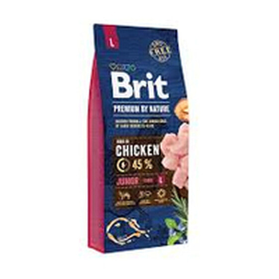 Сухой корм Brit Premium Щенок / Юниор с курицей 20-40 кг 15 кг