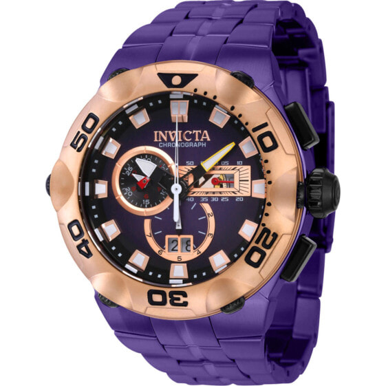 Часы Invicta Subaqua Purple Chronograph
