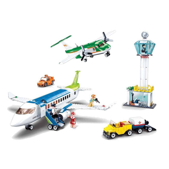 SLUBAN Aviation Airport 731 Pieces