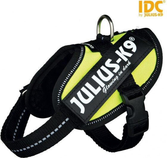 Шлейка для собак TRIXIE Julius-K9 IDC Baby 2/Mini-Mini/Mini XS–S - неоново-желтая