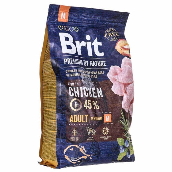 BRIT Premium Nature Adult M 3kg Dog Food