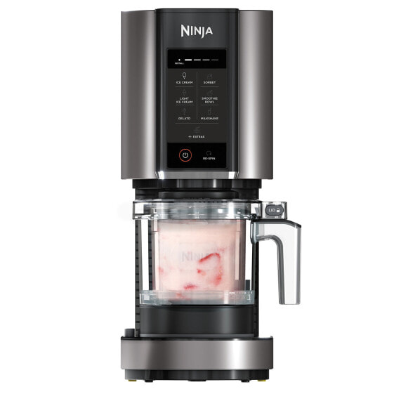 SharkNinja Ninja NC300EU - Traditional ice cream maker - 0.473 L - 3 bowls - Black - Silver - 165 mm - 270 mm