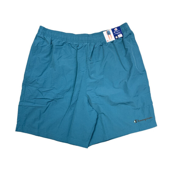 Champion Men's Woven Side Pockets Inner Draw Cord Warm Up Shorts