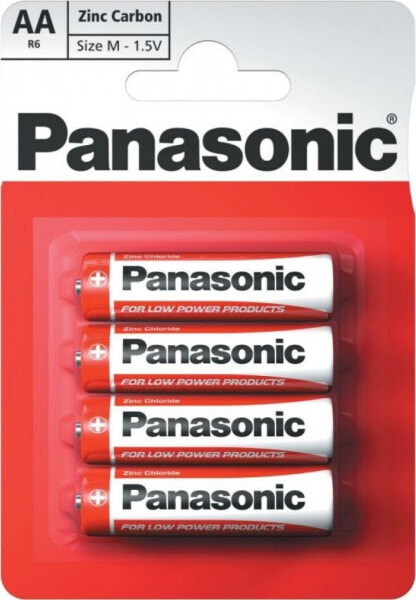 Panasonic Battery AA R6R Blister 4 ПК.