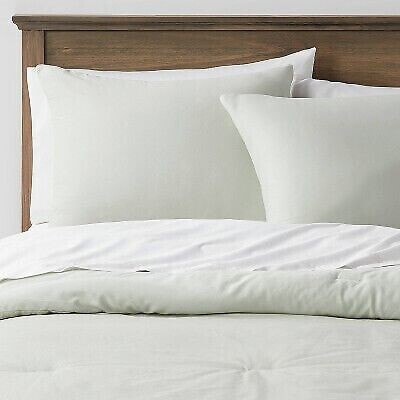 Washed Cotton Sateen Comforter & Sham Set - Threshold