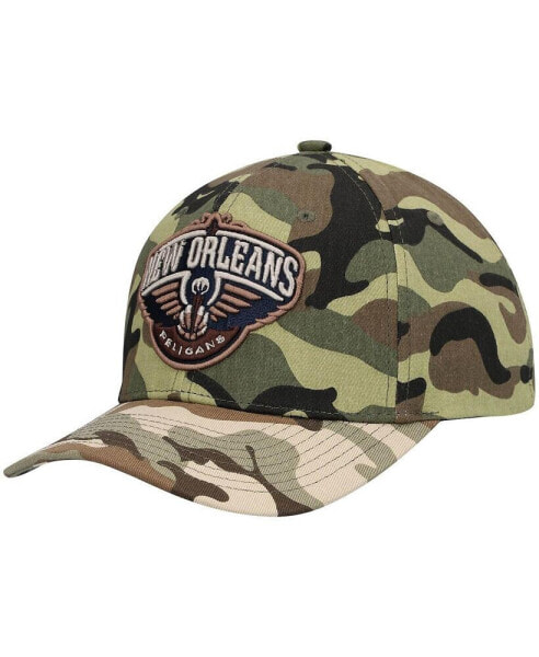 Men's Camo New Orleans Pelicans Woodland Desert Snapback Hat