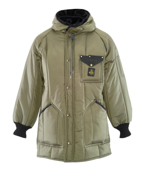Men's Iron-Tuff Ice Parka with Hood Water-Resistant Insulated Coat