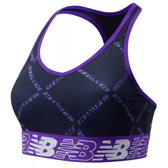 Топ спортивный New Balance Pace Printed 3.0 Bra