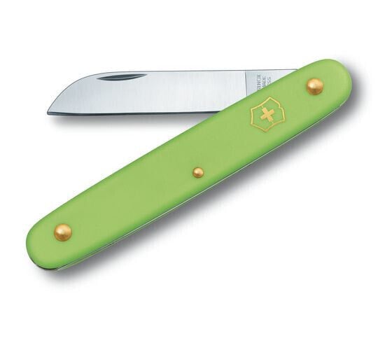 Нож складной Victorinox Barlow с полиамидным рукояткой, зелёный, металлическая рукоять, 1 инструмент, 23 см