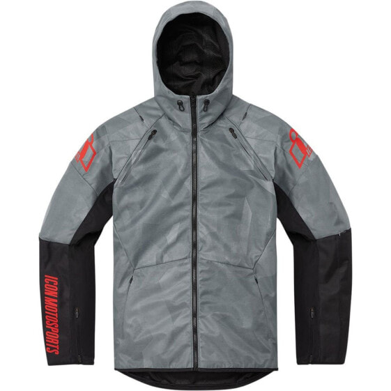 ICON Airform Battlescar hoodie jacket