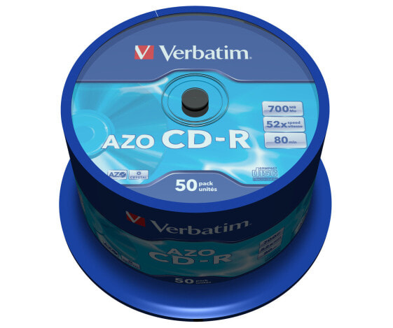 Verbatim CD-R 52x - 0.7 GB 80min - Spindle