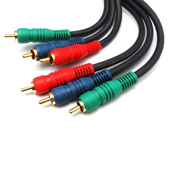 EUROCONNEX RGB 3RCA Adapter 10 m