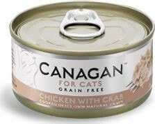 Canagan CANAGAN KOT pusz.75g CHICKEN/CRAB KURCZAK / KRAB /12