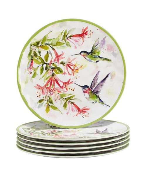 Hummingbird Dinner Plate 11", Service For 6