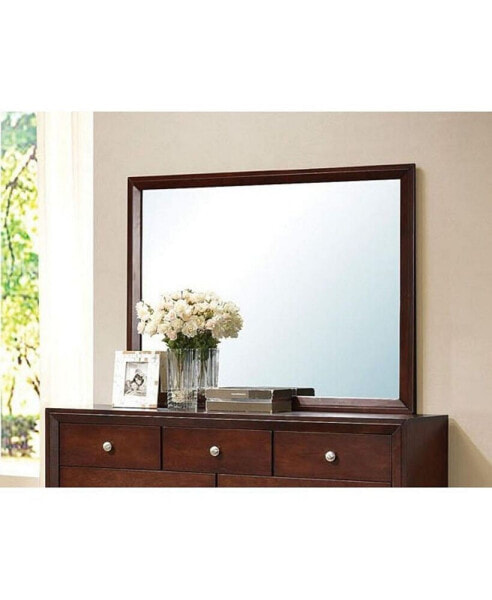 Ilana Mirror In Brown Cherry