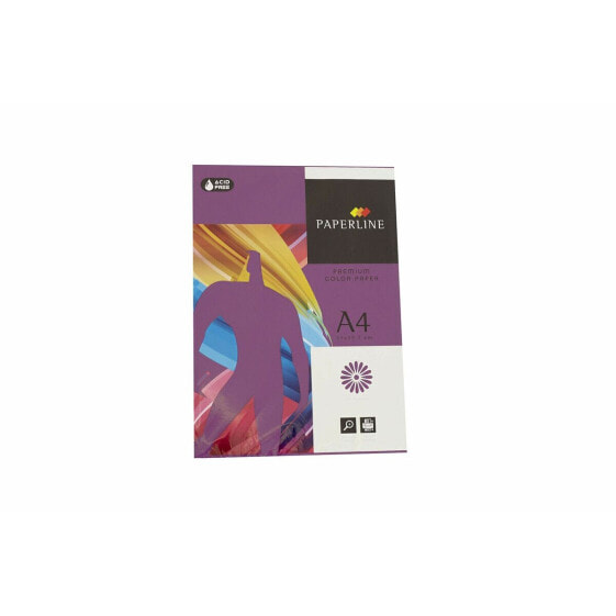 бумага Fabrisa 500 Листья Din A4 Фиолетовый
