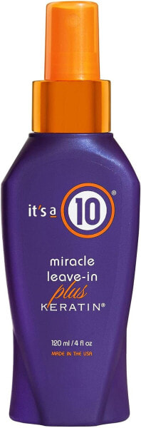 It's a 10 Miracle Leave-In Conditioner Plus Keratin, 120 ml