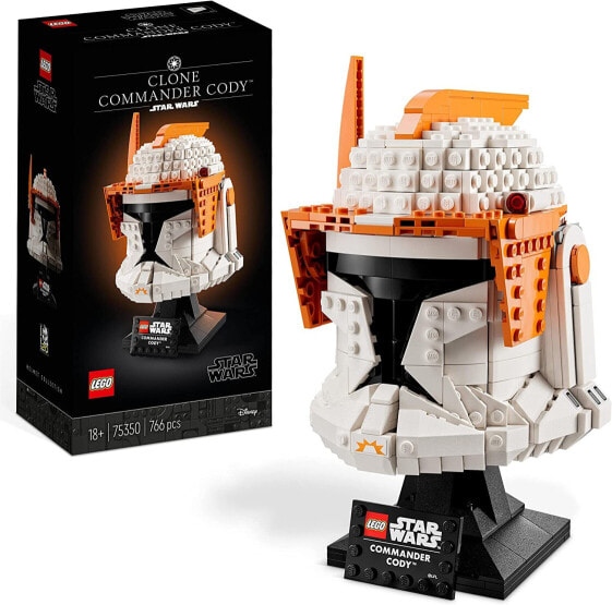 Конструктор LEGO Star Wars 75350 Каска Коммандера Клона Коди, модель для взрослых.