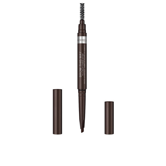 Карандаш для бровей Rimmel BROW THIS WAY 03 - темно-коричневый 0.25 гр