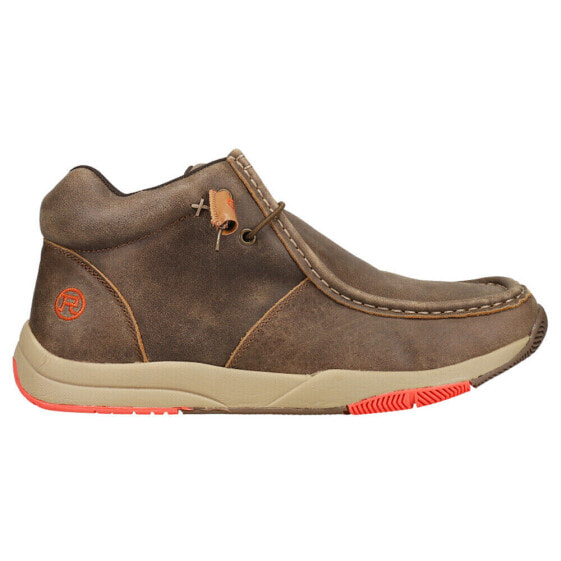 Roper Clearcut Chukka Mens Brown, Orange Casual Boots 09-020-1662-2600