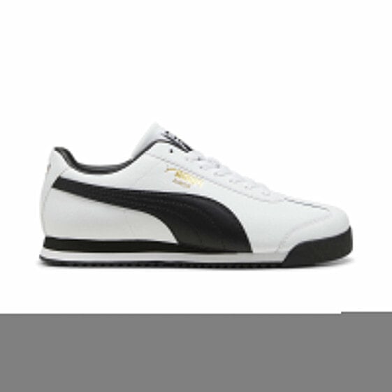 Puma Roma 24 Standard 39686801 Mens White Leather Lifestyle Sneakers Shoes