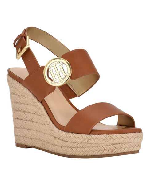 Women's Kahdy Logo Wedge Sandals