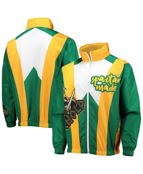 Men's Green Norfolk State Spartans Anorak Full-Zip Jacket