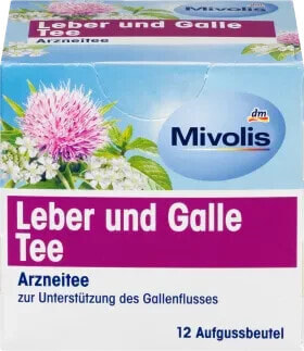 Arzneitee, Leber & Galle Tee (12 Beutel), 21 g