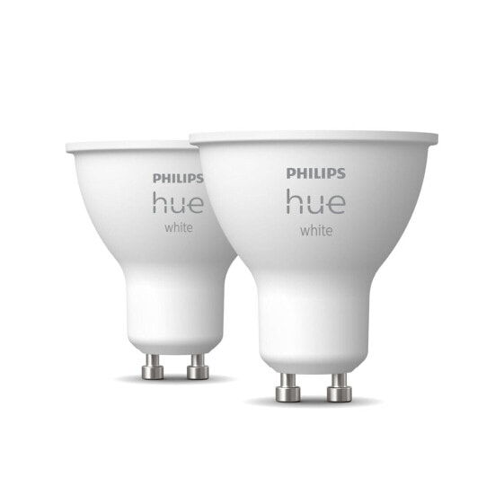 Лампочка умная Philips 8719514340145 Белый F GU10 400 lm (2700k) (2 штуки)