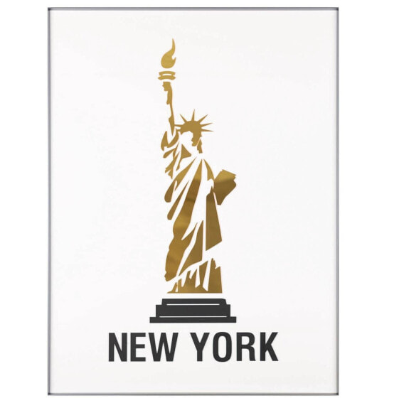 3D Acryl Wandbild Gate to New York