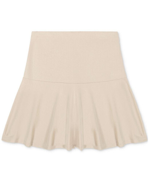 Little Girls Drop-Waist Flounce Scooter Skirt