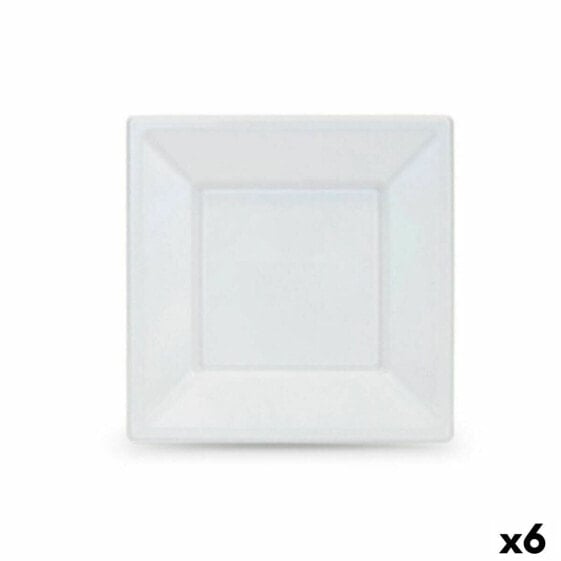 Набор многоразовых тарелок Algon Белый Пластик 18 x 18 x 1,5 cm (36 штук)