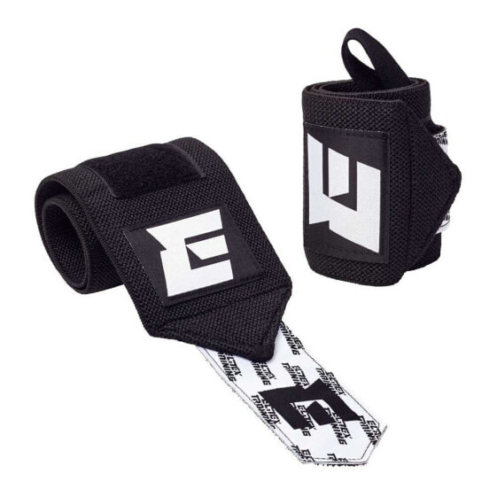 Перчатки для кроссфита и тяжелой атлетики ELITEX TRAINING Stability Wristbands Black