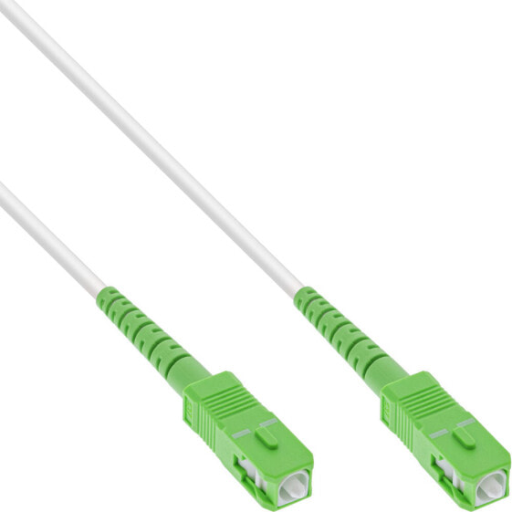 InLine Fiber Optical Simplex Cable - FTTH - SC/APC8° to SC/APC8° 9/125µm OS2 10m